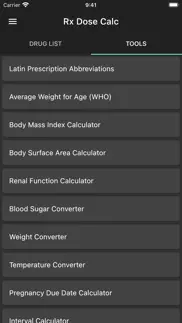rx dose calc iphone images 4