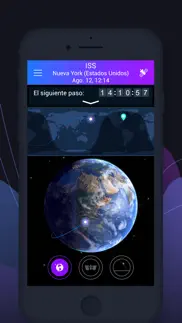satellite tracker by star walk iphone capturas de pantalla 2
