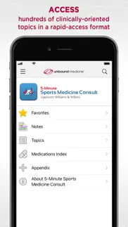 5 minute sports med consult iphone images 1