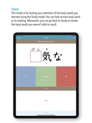 genki kanji for 3rd ed. iPad Captures Décran 4