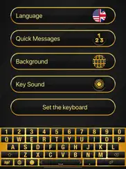 luxury gold keyboard themes ipad images 2