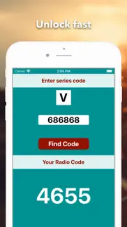 radio code for ford v series iPhone Captures Décran 3