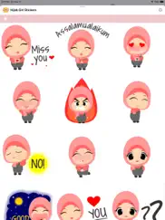 hijab girl stickers ipad images 4