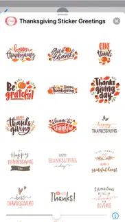 thanksgiving sticker greetings iphone images 2