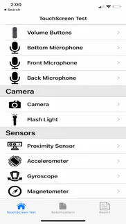 touchscreen test iPhone Captures Décran 2