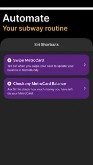 metrobuddy - balance tracker iphone images 4