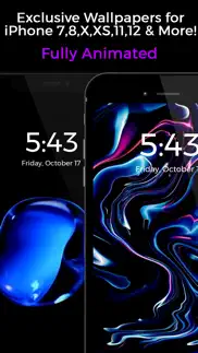 black lite - live wallpapers iphone images 1