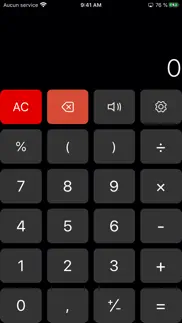 calculette - calcright iPhone Captures Décran 3
