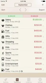 spending tracker iphone images 2