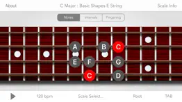 scales for bass guitar iphone capturas de pantalla 1
