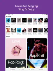sing karaoke - unlimited songs ipad images 1