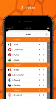oranje - alle wedstrijden iphone capturas de pantalla 2