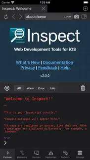 inspect browser iphone capturas de pantalla 1