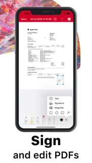 scanplus app - scan documents iPhone Captures Décran 2