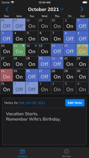 copapp shift calendar schedule iphone images 4