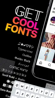 fonts fancy - cool keyboard iphone images 1