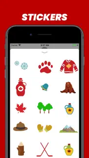 canada country stickers emoji iphone resimleri 1