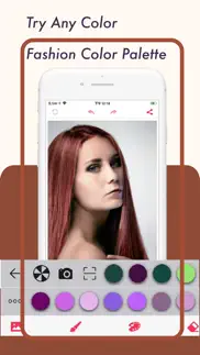 hair color changer . iphone images 2