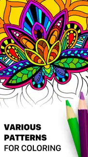 coloring books: zen drawing iphone images 1