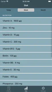 vitamin & mineral tracker айфон картинки 4