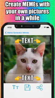 meme generator add text to pic iPhone Captures Décran 1