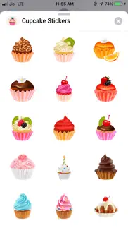 cupcake stickers! iphone images 1