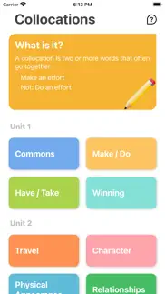 collocations app iphone images 2