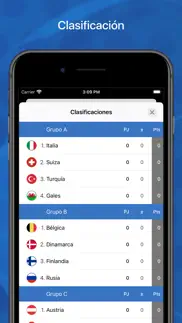 footbapp live iphone capturas de pantalla 2