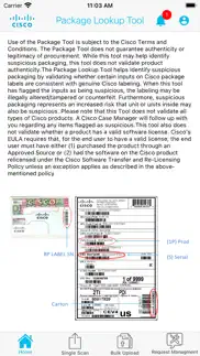 cisco product verifier iPhone Captures Décran 3