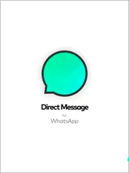 direct message for whatsapp ipad capturas de pantalla 1