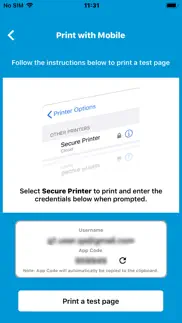 hp jetadvantage secure print iphone images 2