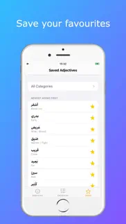 levantine arabic adjectives iPhone Captures Décran 4