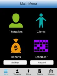 massage scheduling software ipad images 1