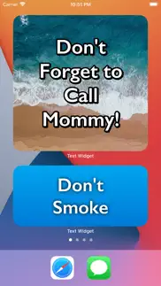 text widget on home screen iphone images 3