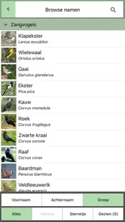 vogels in nederland - zakgids iphone bildschirmfoto 3