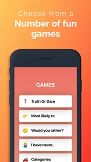 truth or dare - party games iphone images 1