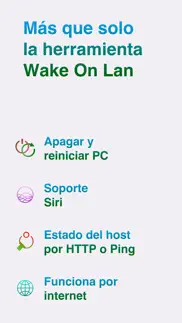 magic packet - wake on lan wol iphone capturas de pantalla 1