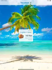 vacation countdown app ipad images 1