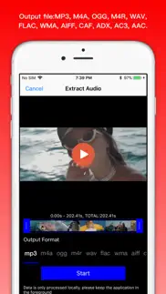 convertisseur mp3 - musique iPhone Captures Décran 3