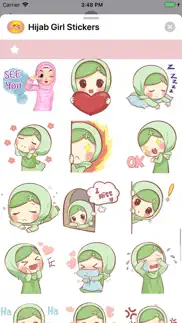 hijab girl stickers iphone images 4