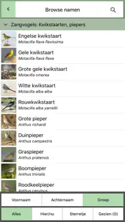 vogels in nederland pro iPhone Captures Décran 2