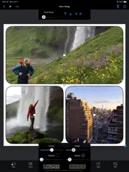 video collage - stitch videos iPad Captures Décran 4