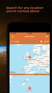 earth tunnel iPhone Captures Décran 3