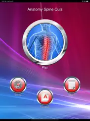 anatomy spine quiz iPad Captures Décran 1