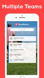 teamreach – your team app iphone images 1