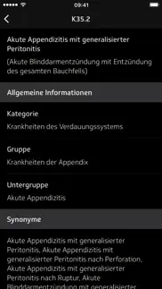 icd-10 diagnoseauskunft iphone bildschirmfoto 3