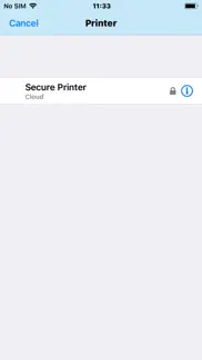 hp jetadvantage secure print iPhone Captures Décran 4
