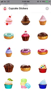 cupcake stickers! iphone images 2