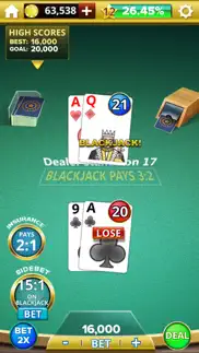 blackjack 21 casino royale iphone capturas de pantalla 4