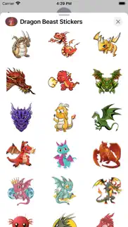 dragon beast stickers iphone images 3